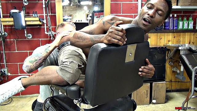 Raw at the Barber Shop - Rocco Steele & Romance