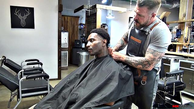 Raw at the Barber Shop - Rocco Steele & Romance