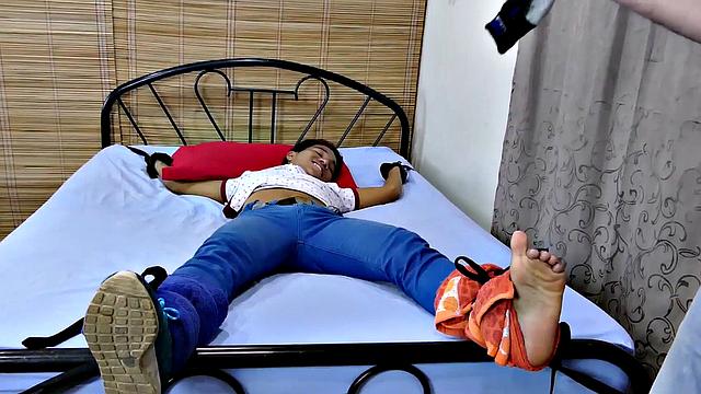 Twink Asian breeded and blown by after feet foreplay