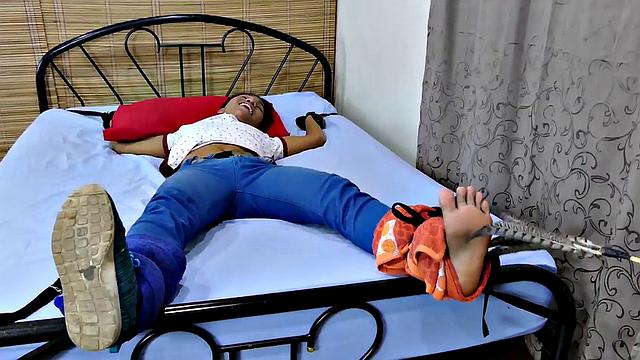 Twink Asian breeded and blown by after feet foreplay