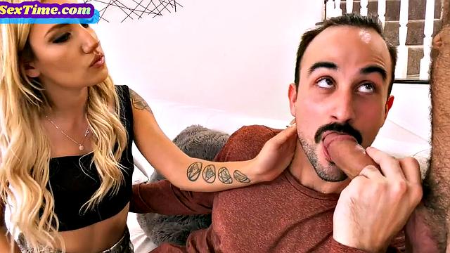 Anal bisexuals fuck a 21yo dirty in threesome