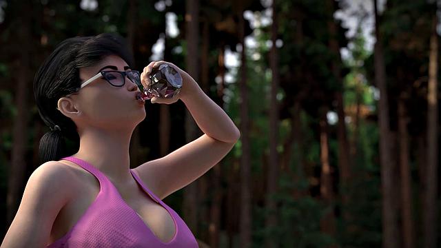 Futa3DX - Big Alice Shrinks Down To Fuck A Bigger Cock