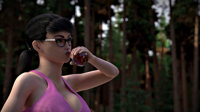 Futa3DX - Big Alice Shrinks Down To Fuck A Bigger Cock