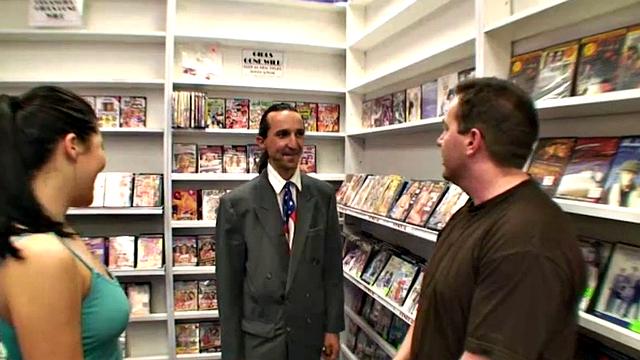 London Keys asian whore jerks and fucks