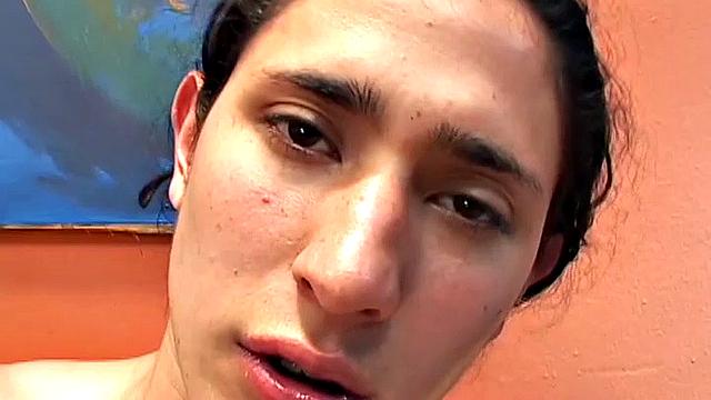 JuanCarlos and Ronald are working each other up, as their clothes strip off. By the time both Latin twinkd are naked, each has had a taste of the other's uncut dick.