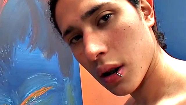 JuanCarlos and Ronald are working each other up, as their clothes strip off. By the time both Latin twinkd are naked, each has had a taste of the other's uncut dick.