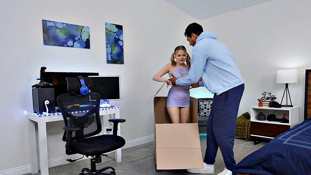 Big-titted MILF sharing cock in 3some with cute babe