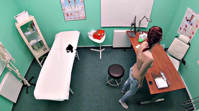 Thick dick stretches shaven area