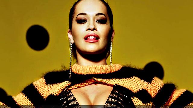 Rita Ora shakes ass