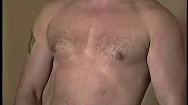 This nice and hunky guy was in town, from New York. Roger wanted to do this video, because he was running low on cash. Shy and hesitant at first, he eventually warmed to the camera and did a great job. Roger wants to come back for more.