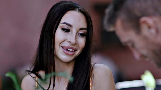 Sinful deepthroating babe gets fucked by her man