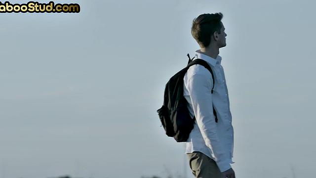 Taboo skinny twink bareback fucked by stepdad's cock