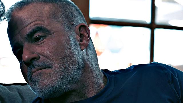 Stepdad barebacks stepson's tattooed BF in taboo 3some