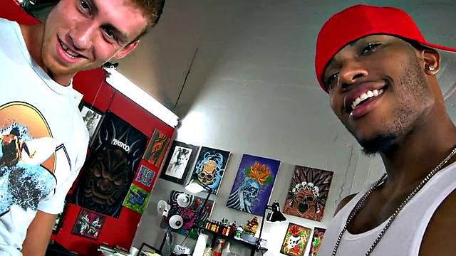 Nubian thug assdrilled in pickup anal sex for money