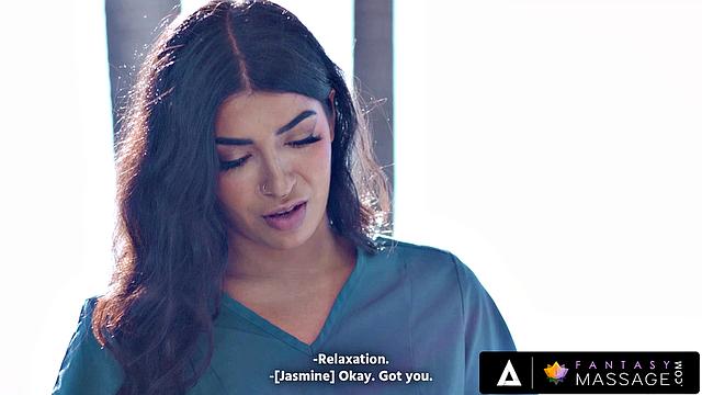 FANTASY MASSAGE - Hot Babe Vanna Bardot Fucks With Masseuse Jasmine Sherni In A Resort