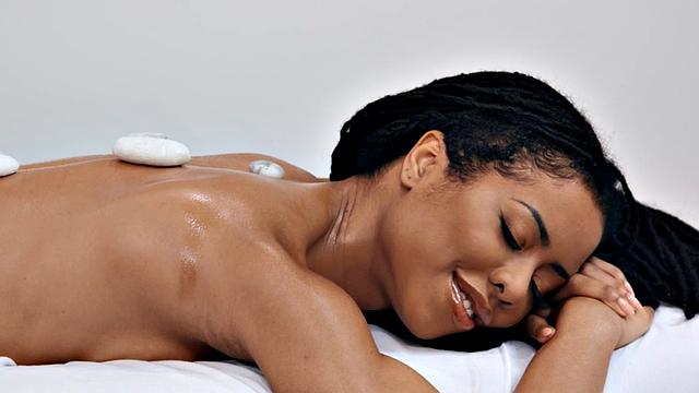 A oily massage babe squirt while getting her pussy fingered & ass drilled