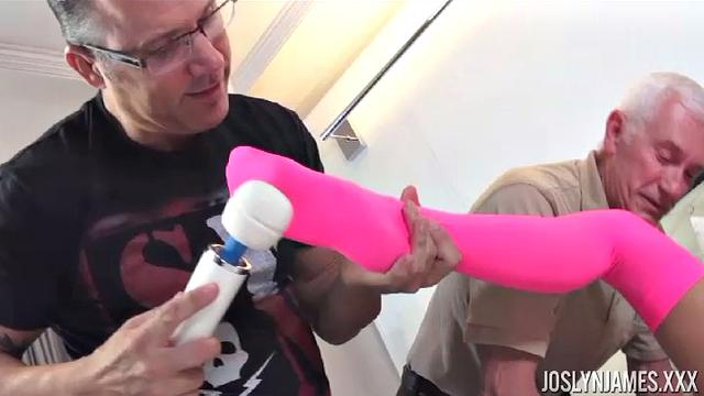 Joslyn James Tied Up While 4 Guys Do What They Want