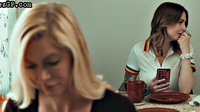 Bigbooty babe muffdiving her GF in 69 pose after teasing