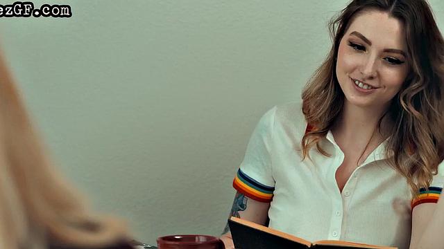 Bigbooty babe muffdiving her GF in 69 pose after teasing