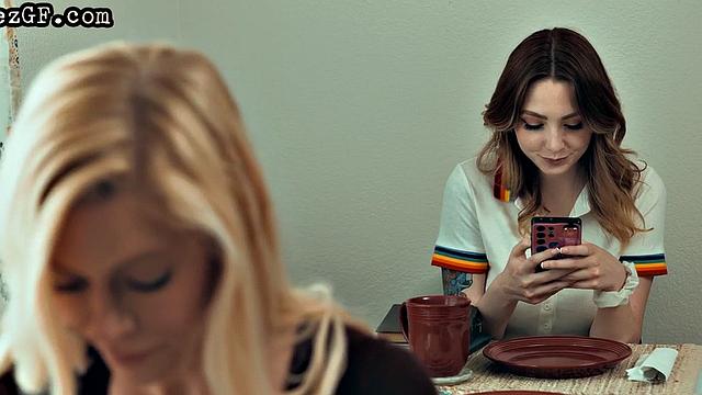 Bigbooty babe muffdiving her GF in 69 pose after teasing