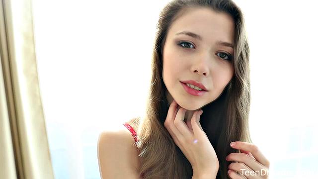 Teen Dreams - Mila Azul gets kinky with candy in her pussy