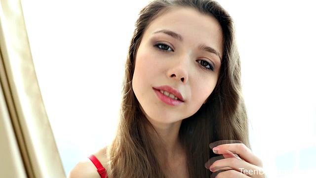 Teen Dreams - Mila Azul gets kinky with candy in her pussy