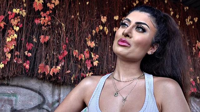 Brunette Indian chick nailed hard in basement