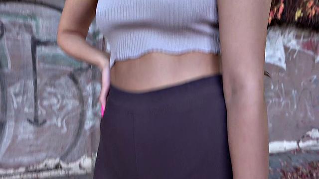 Brunette Indian chick nailed hard in basement