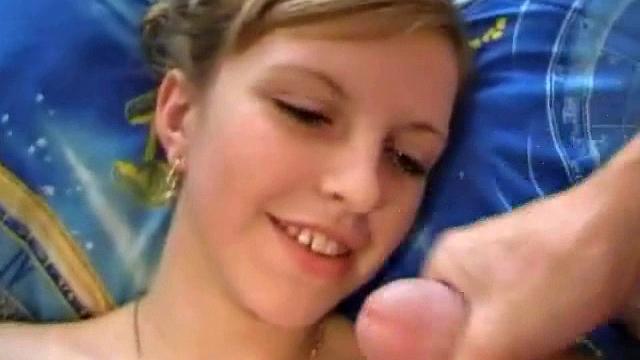 Cuttie gets fucked and cumshotted