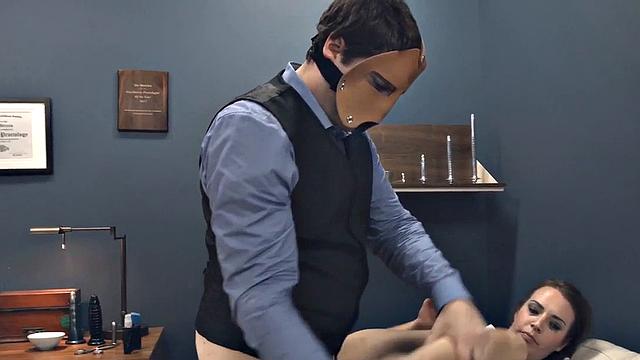 Mouth fucked sub Alisha in her juicy ass