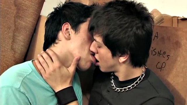 Javier shows Mauricio the private place he likes to take for sex. There, it isn't long before he's naked and enjoying a blowjob from Mauricio.