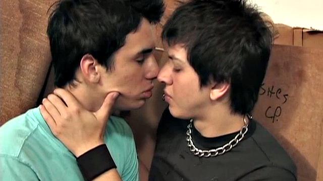 Javier shows Mauricio the private place he likes to take for sex. There, it isn't long before he's naked and enjoying a blowjob from Mauricio.