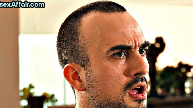 Bisex Blonde and her BF pleasuring in 3some