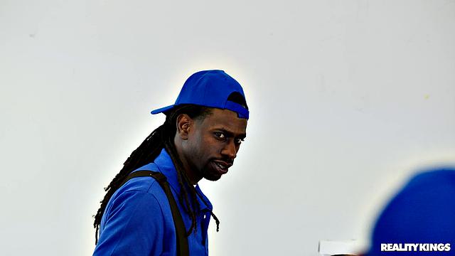 Annoyed Girlfriend Fucks Moving Guy