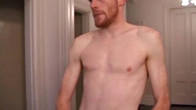 Cute young Tristian gets naked and lubes his swelling cock. He delivers a hot stroke show, edging himself several times. Once he's reached that special moment, this sexy twink pumps his cum load out on a glass table.