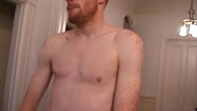 Cute young Tristian gets naked and lubes his swelling cock. He delivers a hot stroke show, edging himself several times. Once he's reached that special moment, this sexy twink pumps his cum load out on a glass table.