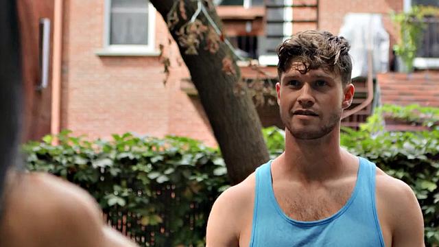 Dirty stud fucked in anal by barebacking gay dude