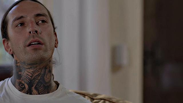 Busty TS babe with colored hair barebacked by BF