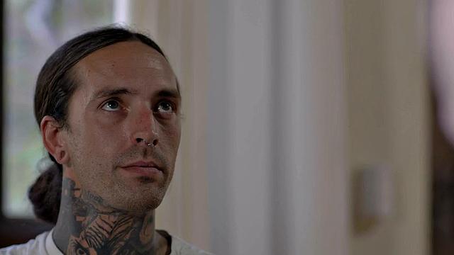 Busty TS babe with colored hair barebacked by BF