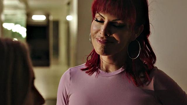 Tempting TS MILF fucks deep with babe