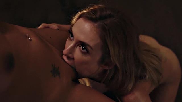 Tempting TS MILF fucks deep with babe