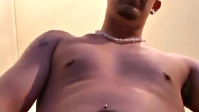 Lucky strips naked and begins jerking off for the camera. For added stimulation, he slides a finger in his ass and gets down to some serious stroking. After giving his cock a good workout, Lucky shoots a massive cum load.