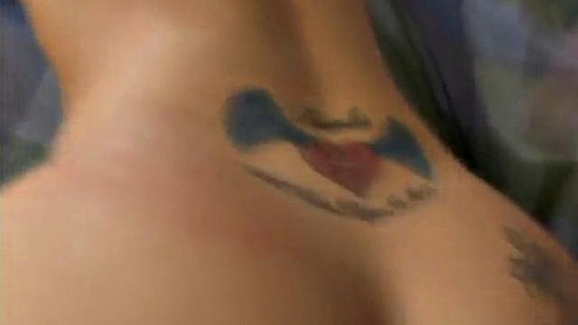 Rough blonde hottie takes cock deep in her pussy