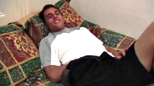 Silver Jacks Off With Toy