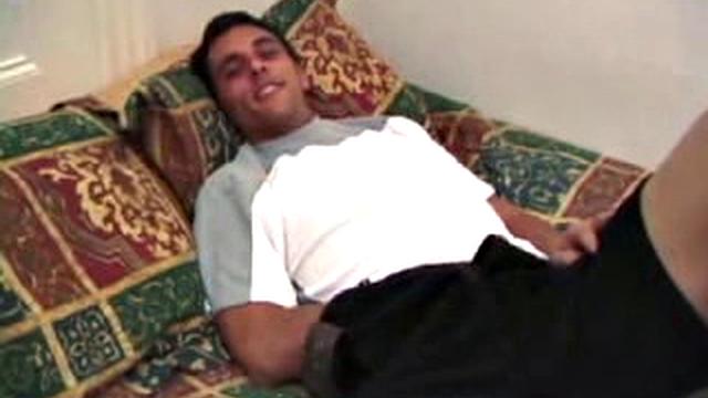 Silver Jacks Off With Toy