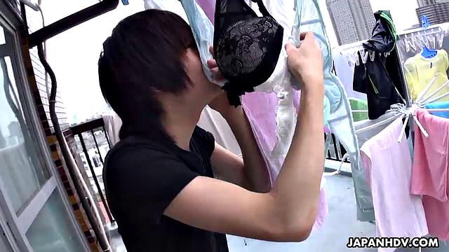 Hot Nana Sakura is screwed by brother