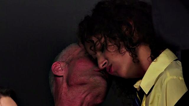 CFNM church sluts blow priest dick while jerking it