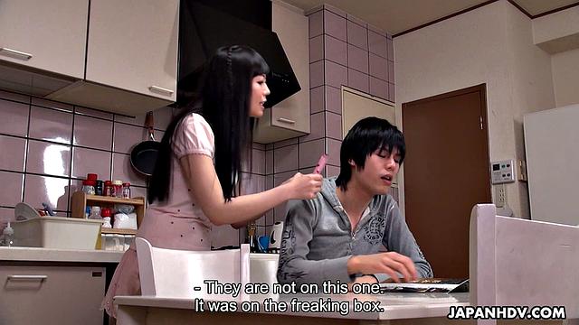 Yuma Miyazaki gets her stepbrother's cum in pussy