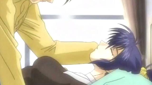 Anime babe plowed while bound