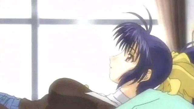 Anime babe plowed while bound